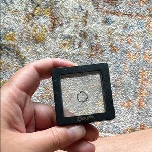 OUFER Silver Nose Ring